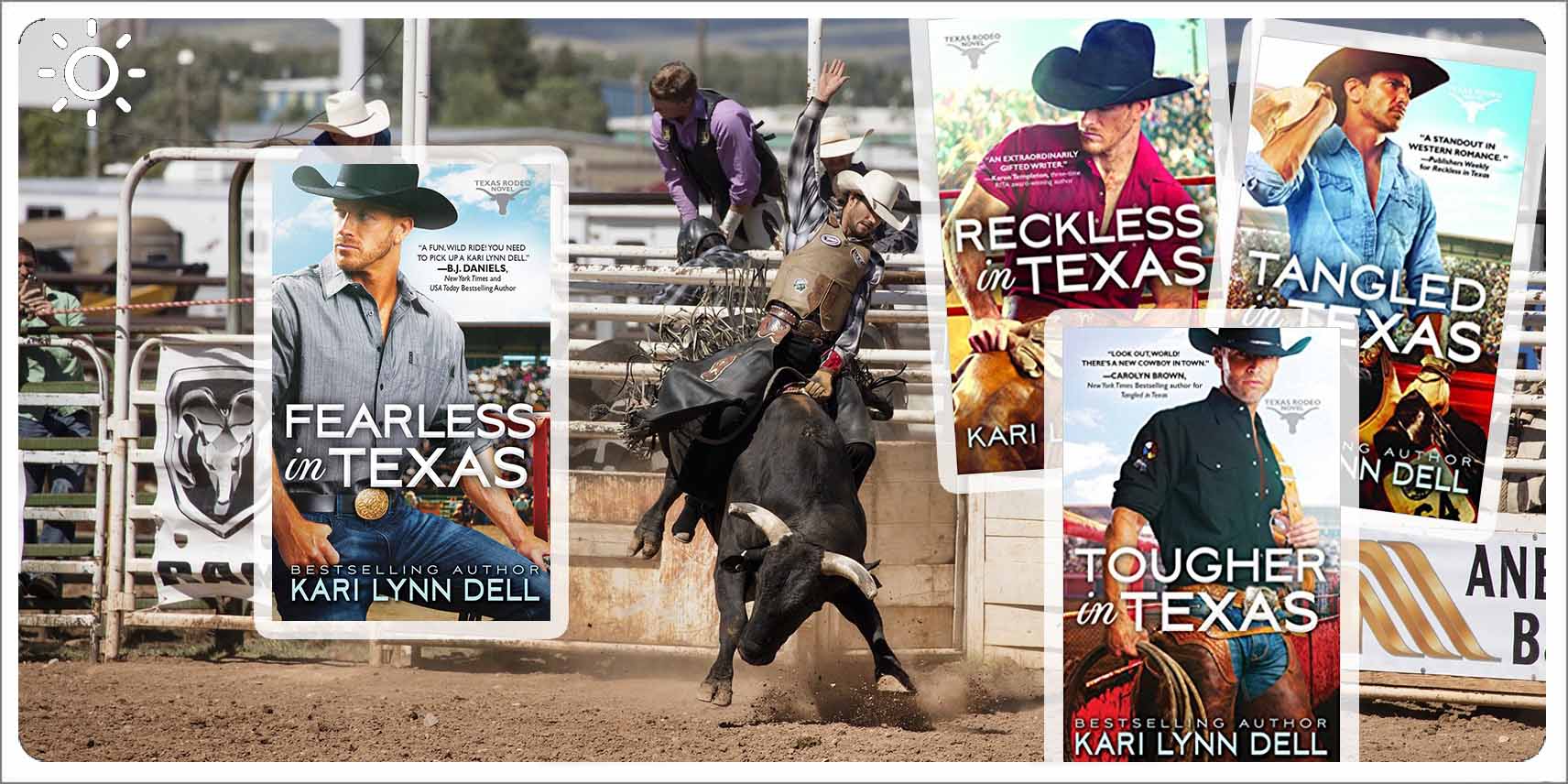 enter to win two bundles of the texas rodeo series by kari lynn