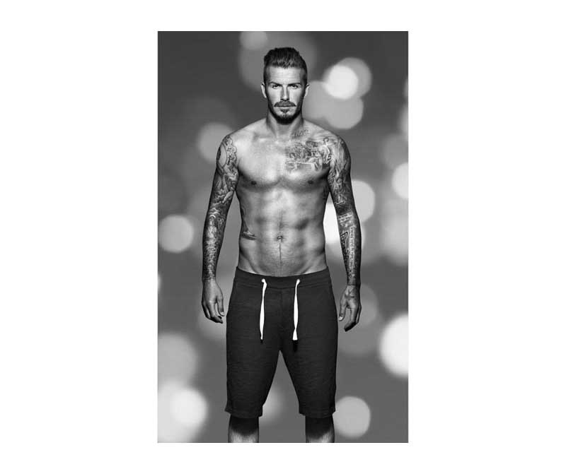 David Beckham Bodywear Holiday Campaign Launched - Marienela